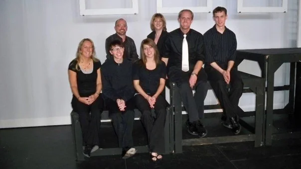 The cast and pit after the final performance.