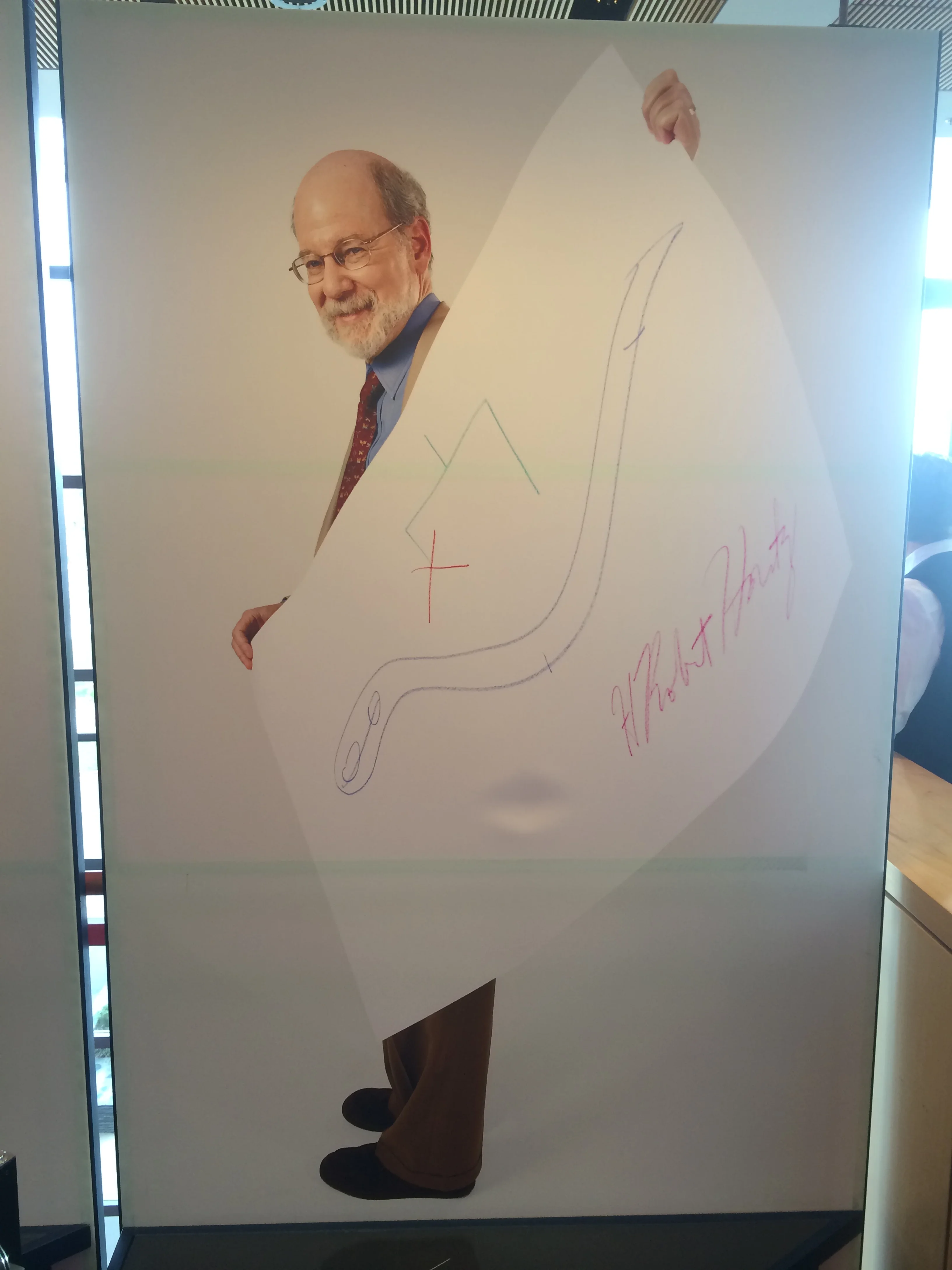 Bob Horvitz, another C. elegans researcher to feature in the exhibition
