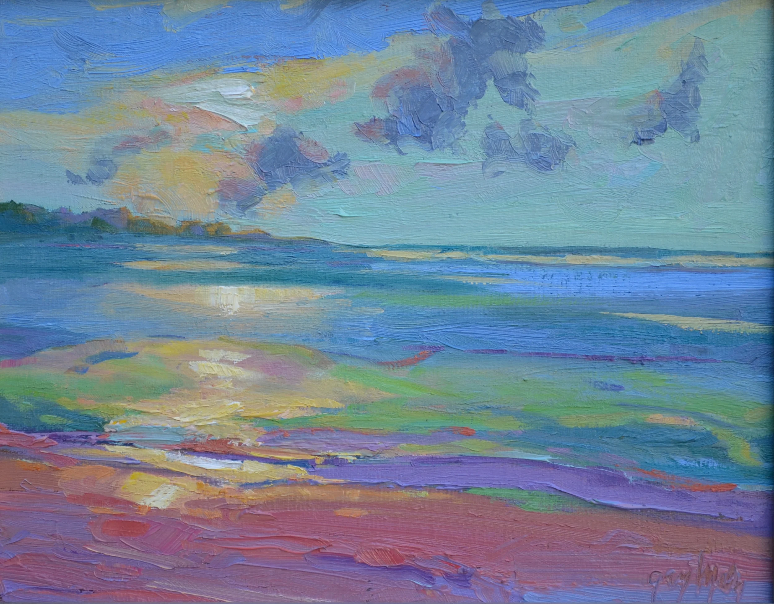 "Sunrise Along the Coast"