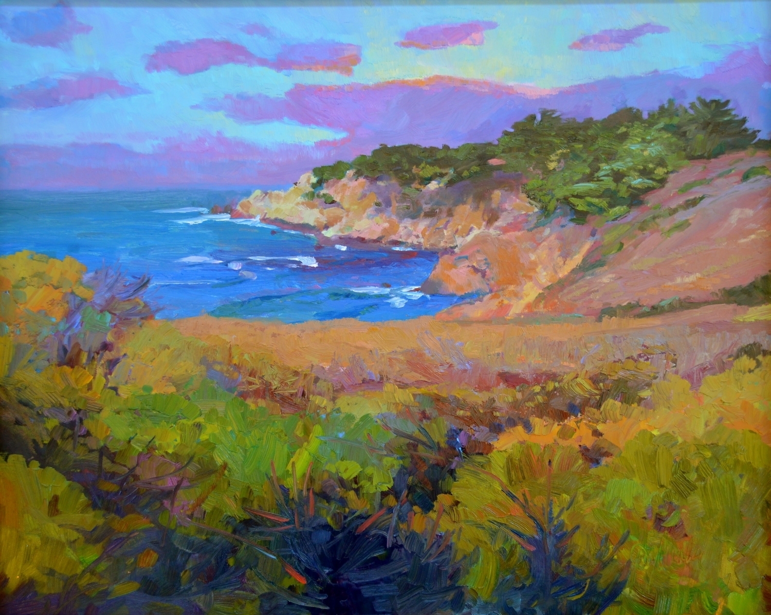 "POINT LOBOS VIEW”