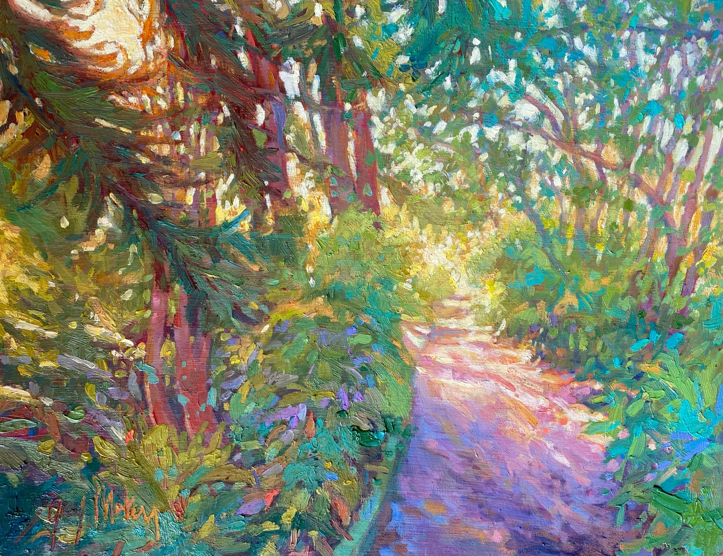“RESPLENDENT FOOT PATH”