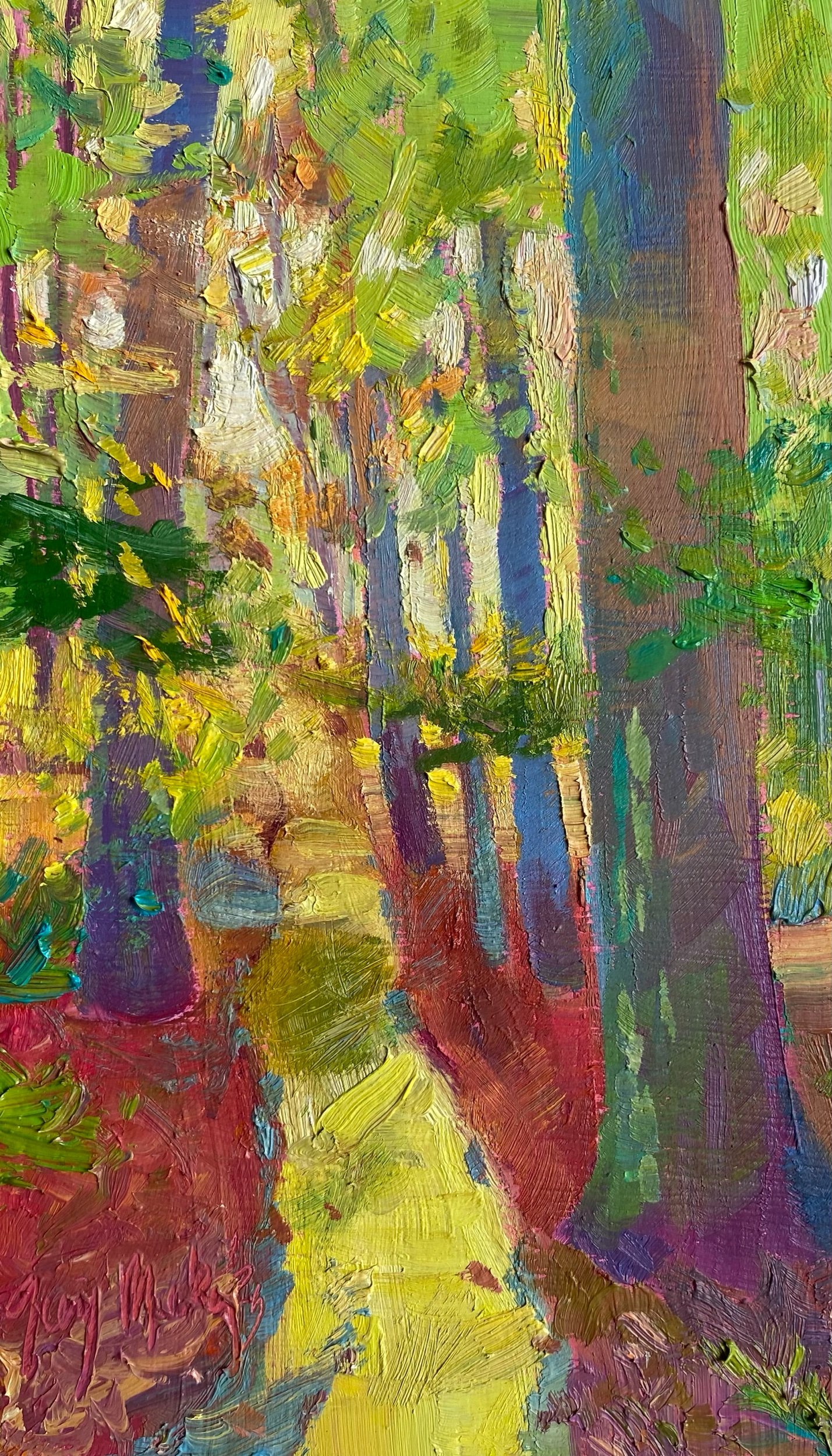“GREEN MOSSY TRAIL”