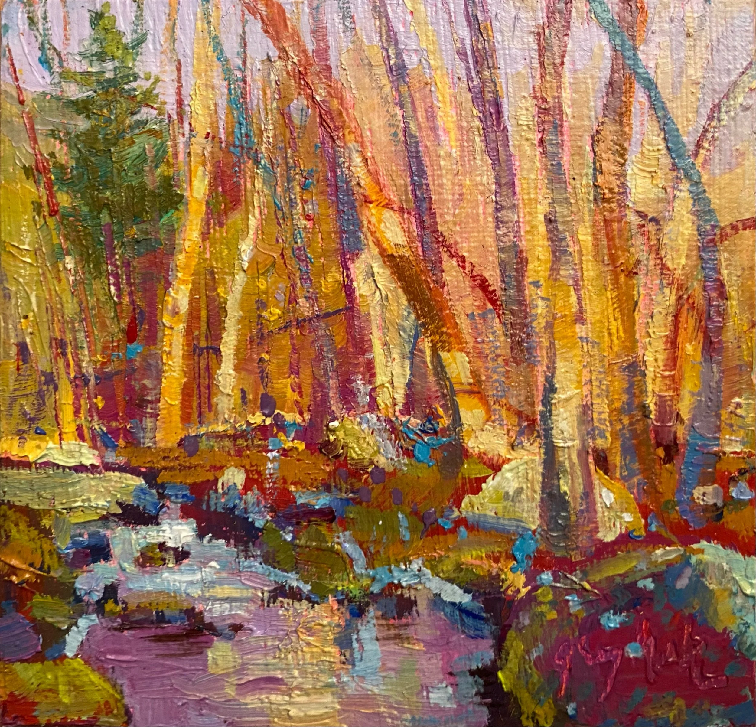 THE STREAM IS ICING UP