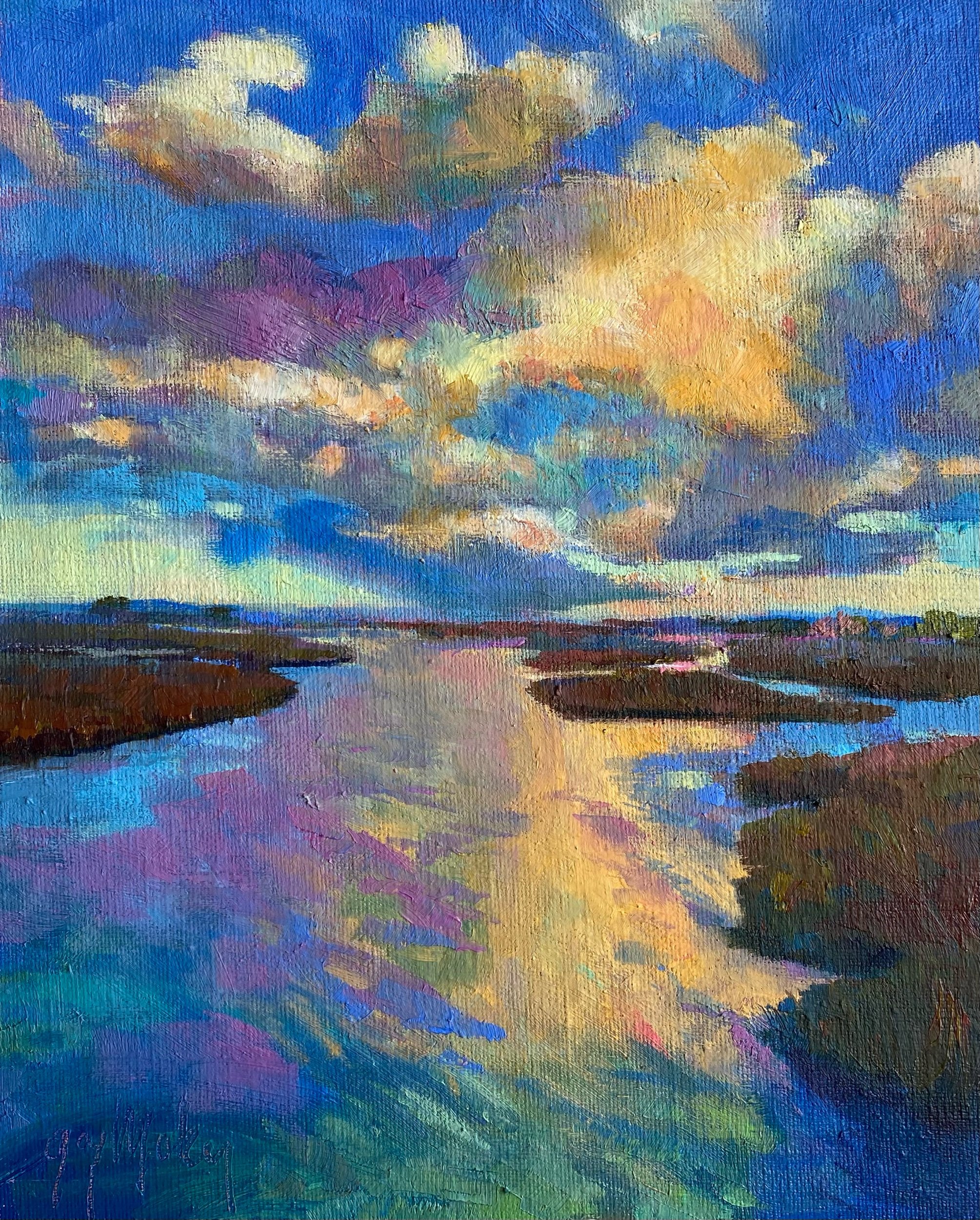 WETLAND SUNSET
