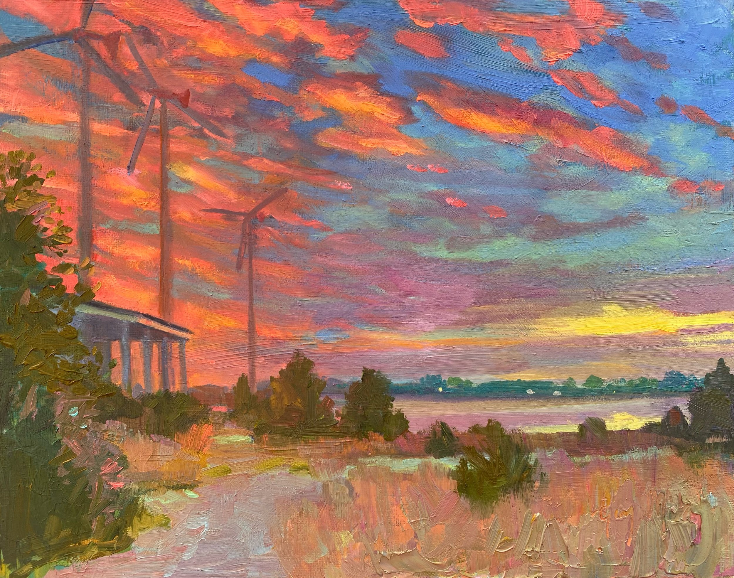 “MARSH WITH TURBINES”