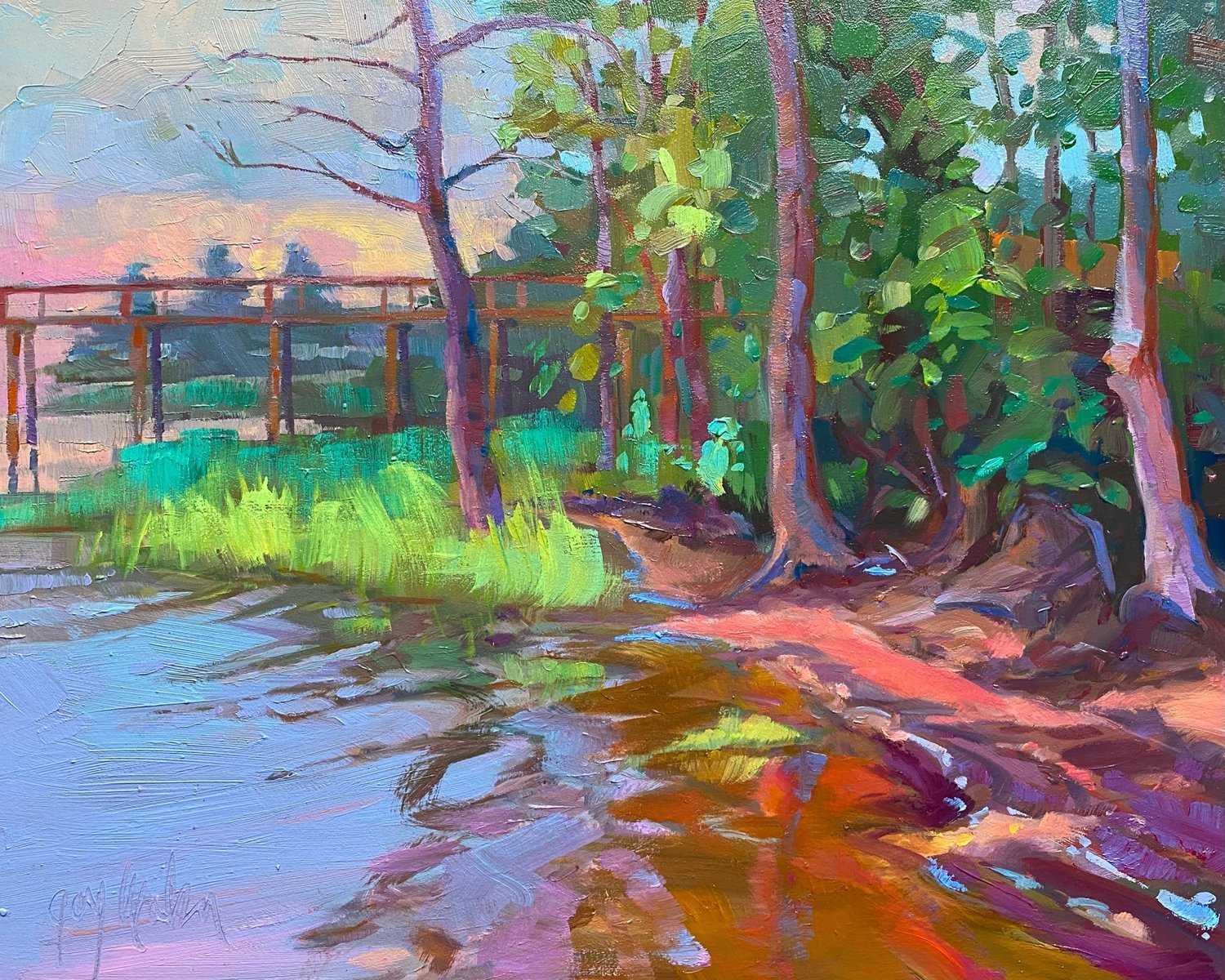 WADING THE NANSEMOND