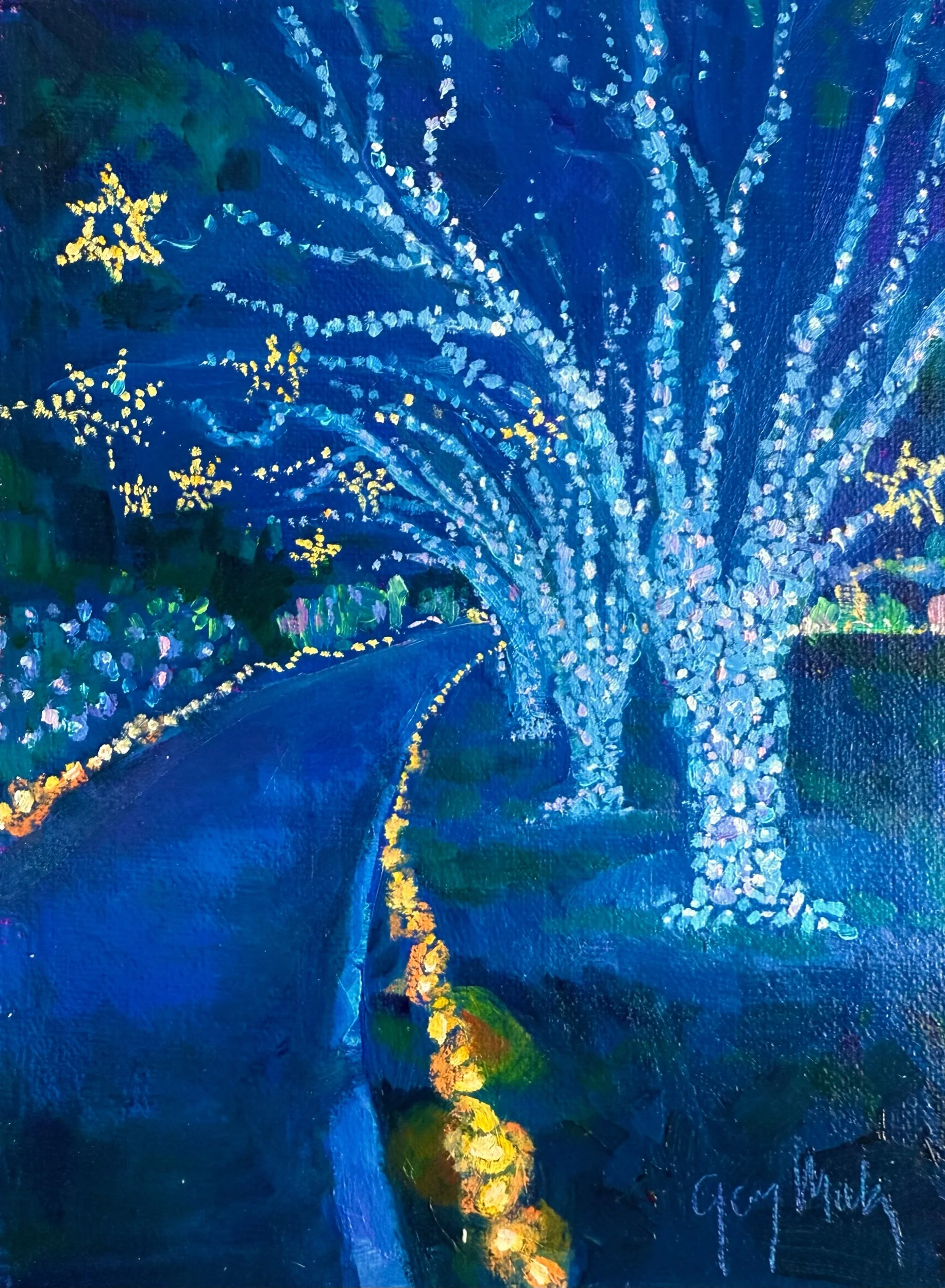 WHEN THE SUN GOES DOWN, THE LIGHTS GO ON