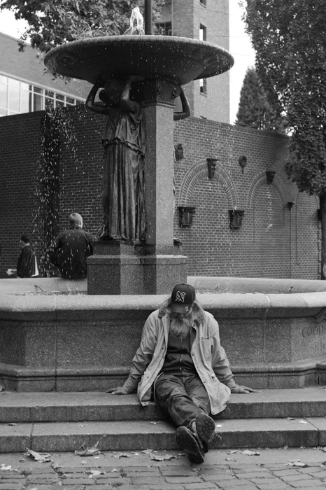 homeless, Portland