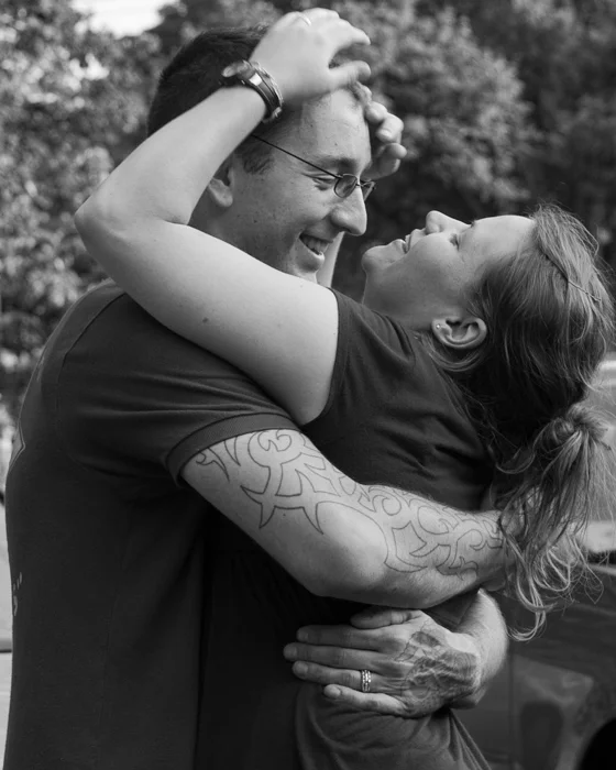 Adam and Rebecca, post-elopement celebration