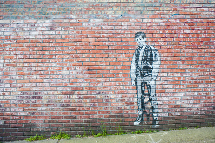 Bruce Lee stencil - more about this project here