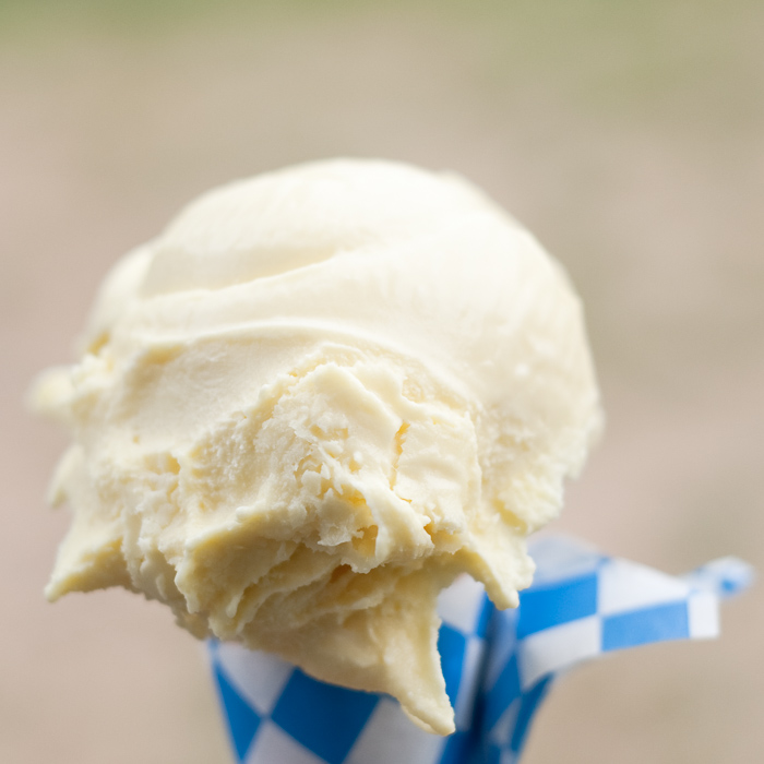 Fifty Licks ' vegan coconut-lemon-saffron ice cream