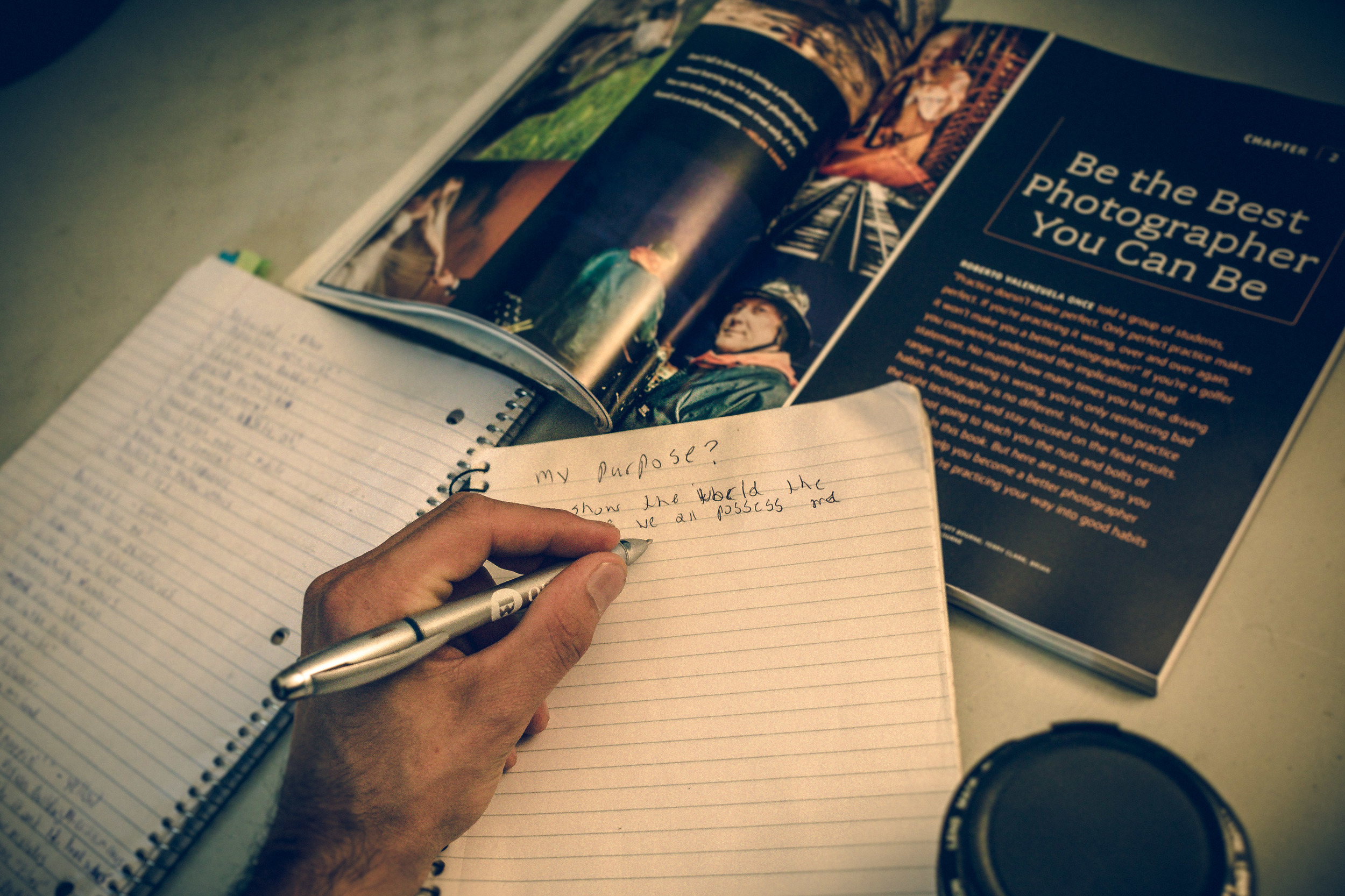 Take the time to sit down and brainstorm your purpose and goals. That time will be well worth the effort in the long term. Always think of it as a work in progress. 