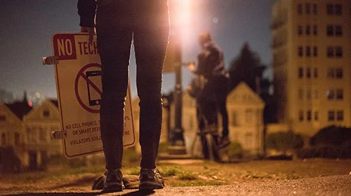 ‘No Tech-Zone’ Signs