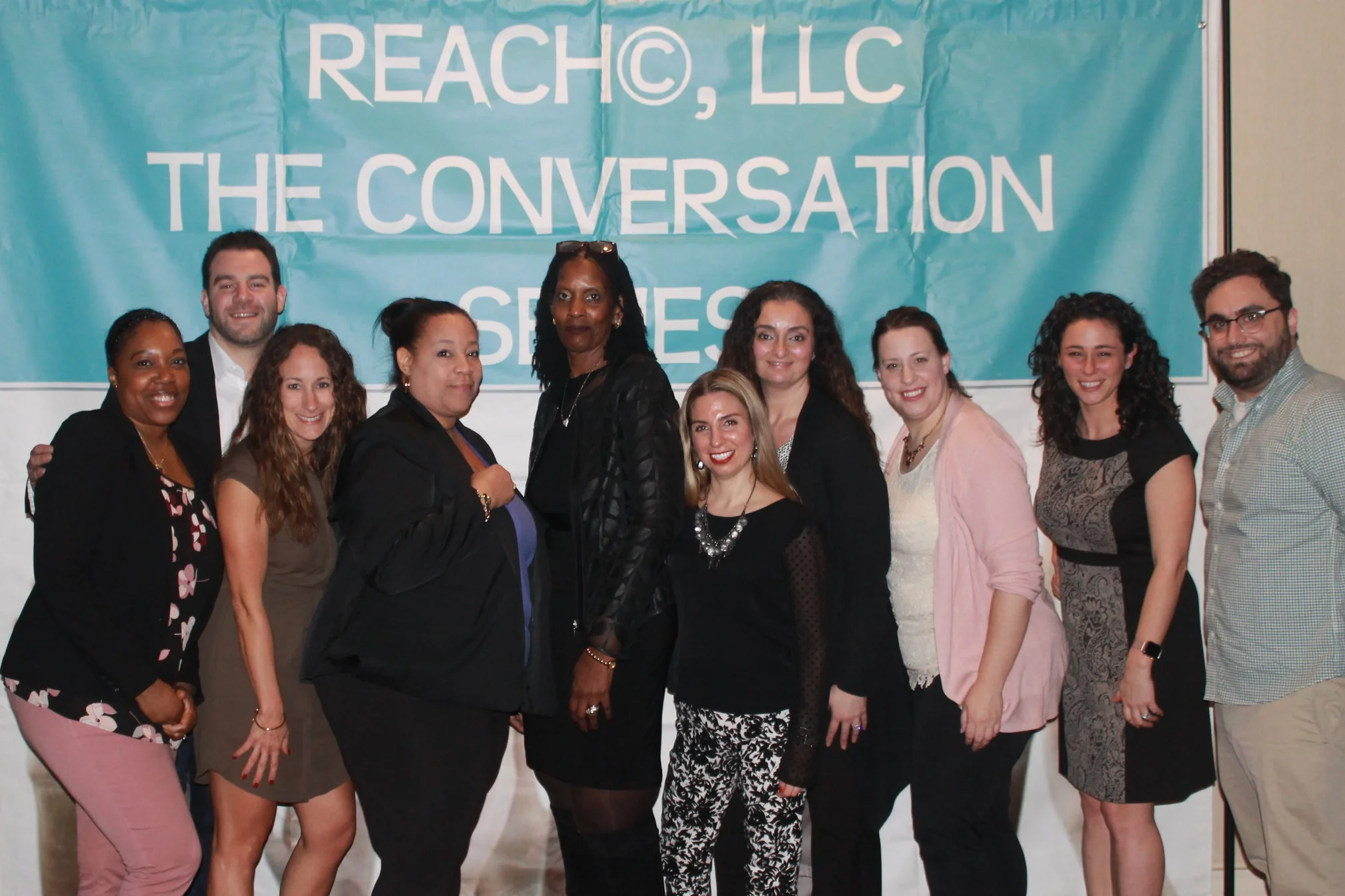 MVCSD P-20 PPP Grant First Cohort: from left to right- Tamisha Hall, Brian Sequillace, Kristin Cipriano, Louisa Caldwell-Simmons, Dr. Monica George-Fields, Sabrina DeCicco, Shereene Shames, Sarah Sabatino, Kristen Wall, and Adam Hernandez