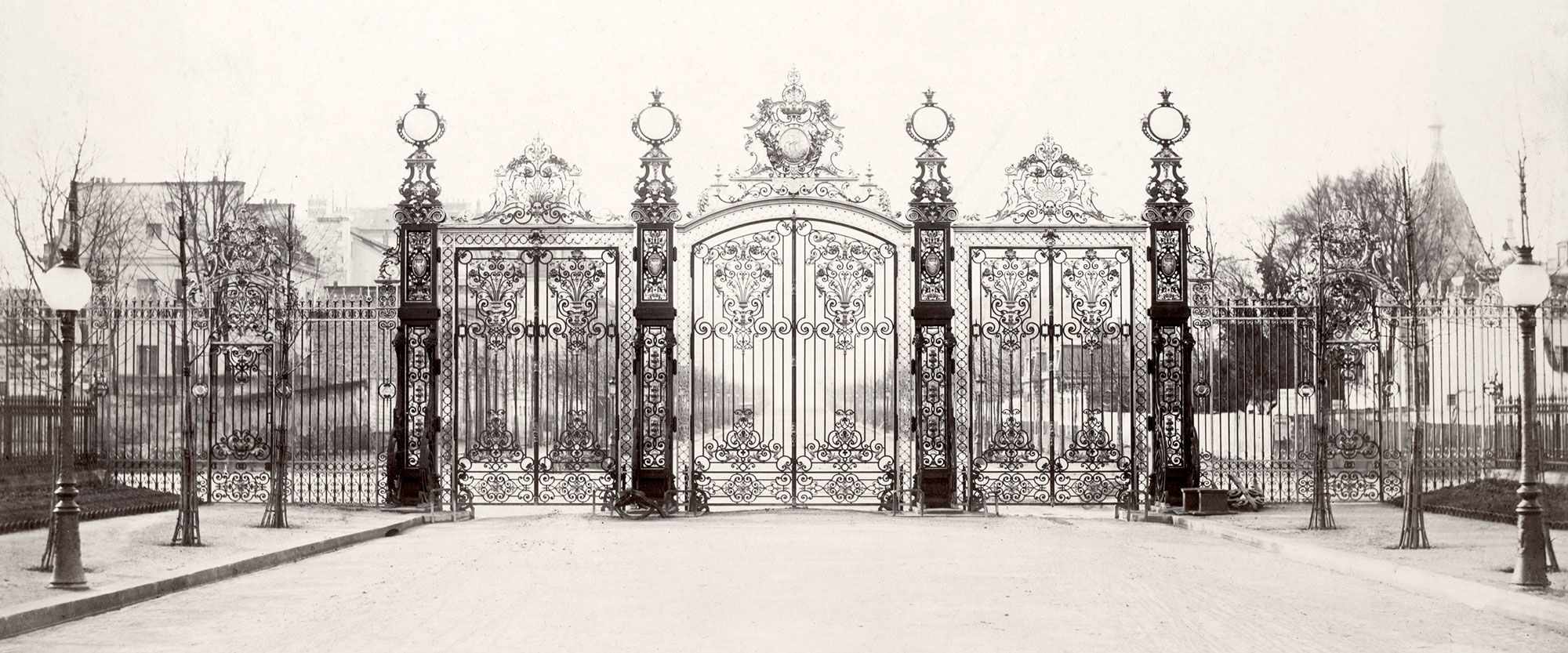 Charles Marville, Parc Monceau, circa 1853–70 II (detail). *