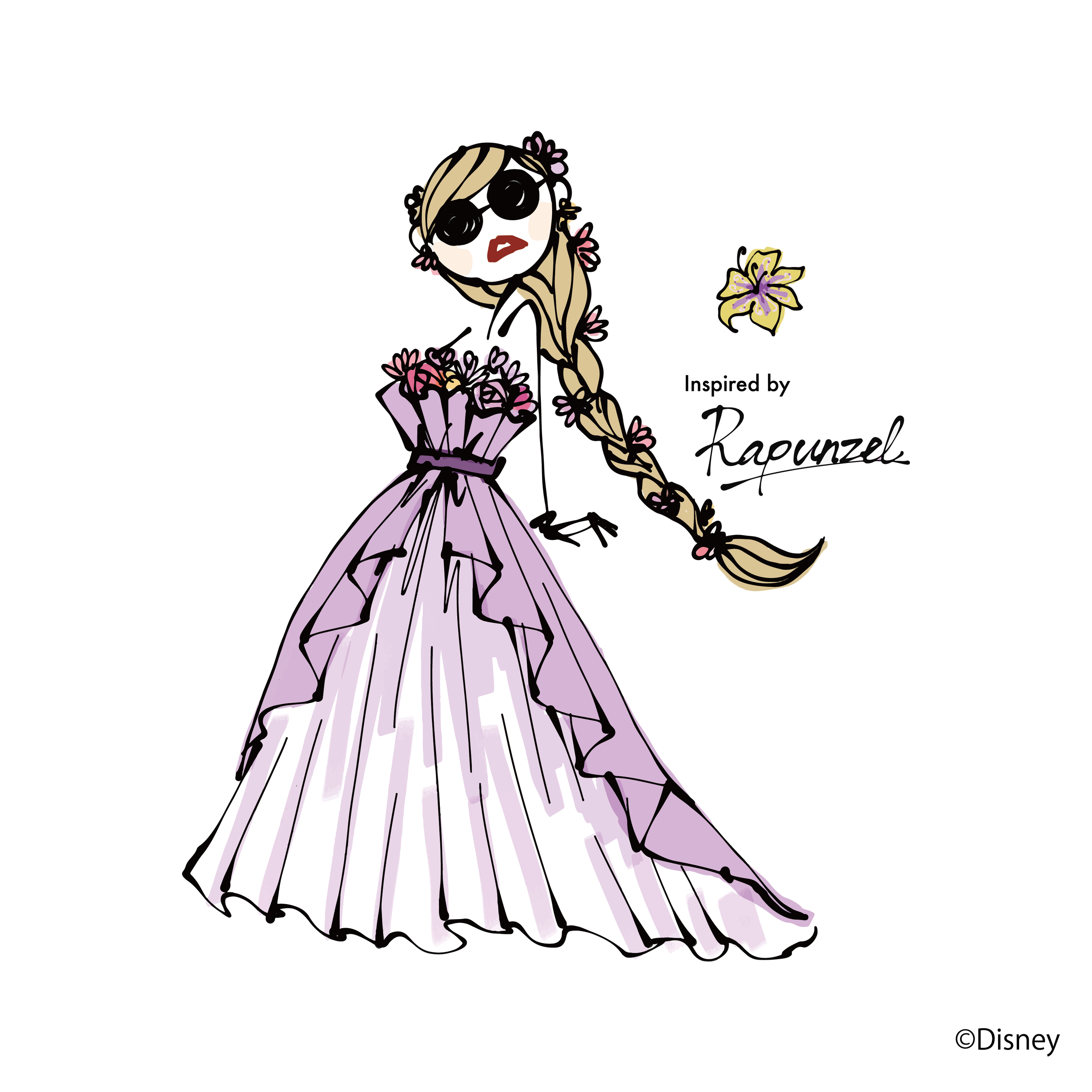 Disney WEDDING DRESS COLLECTION Designed by Daichi Miura00007.png