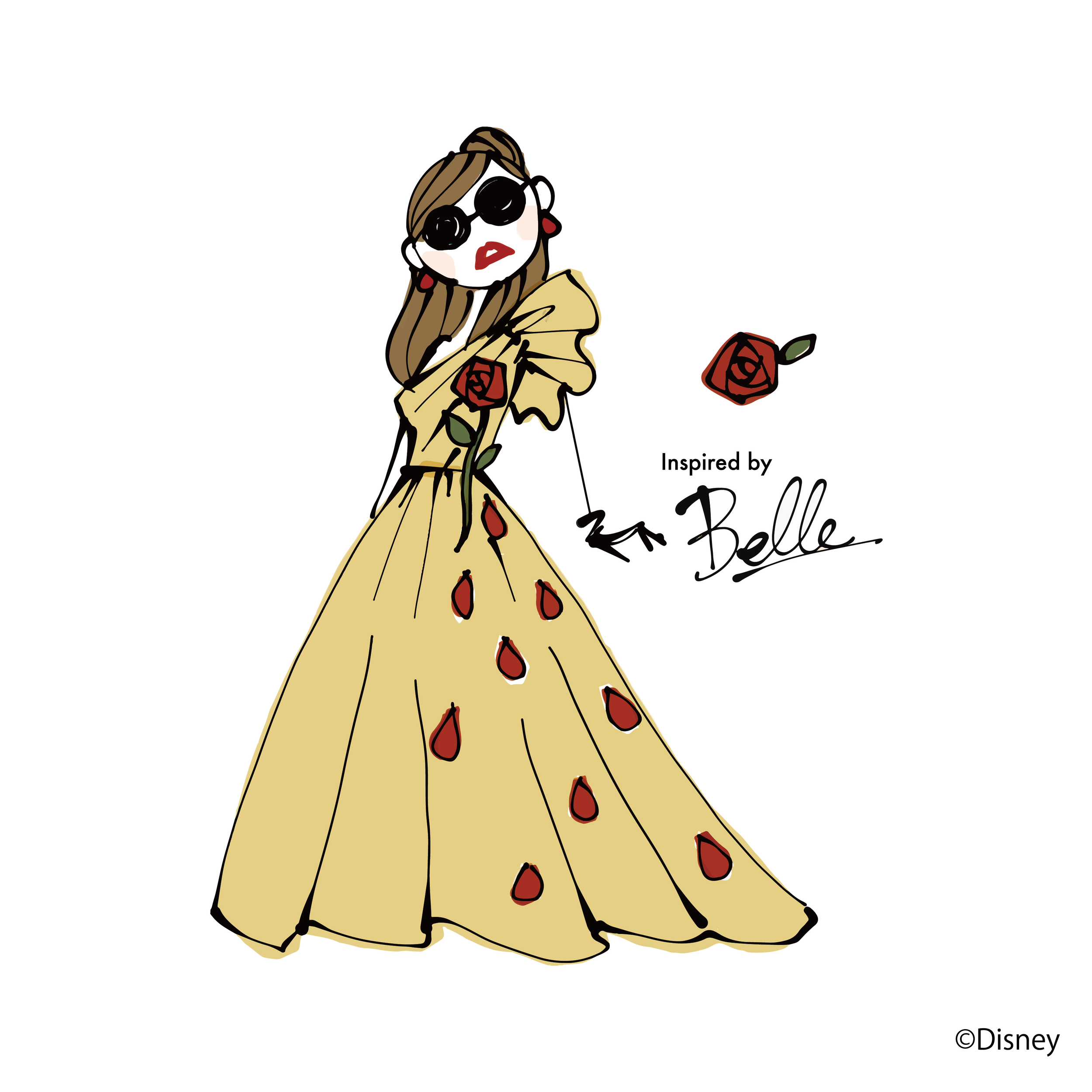 Disney WEDDING DRESS COLLECTION Designed by Daichi Miura00006.png