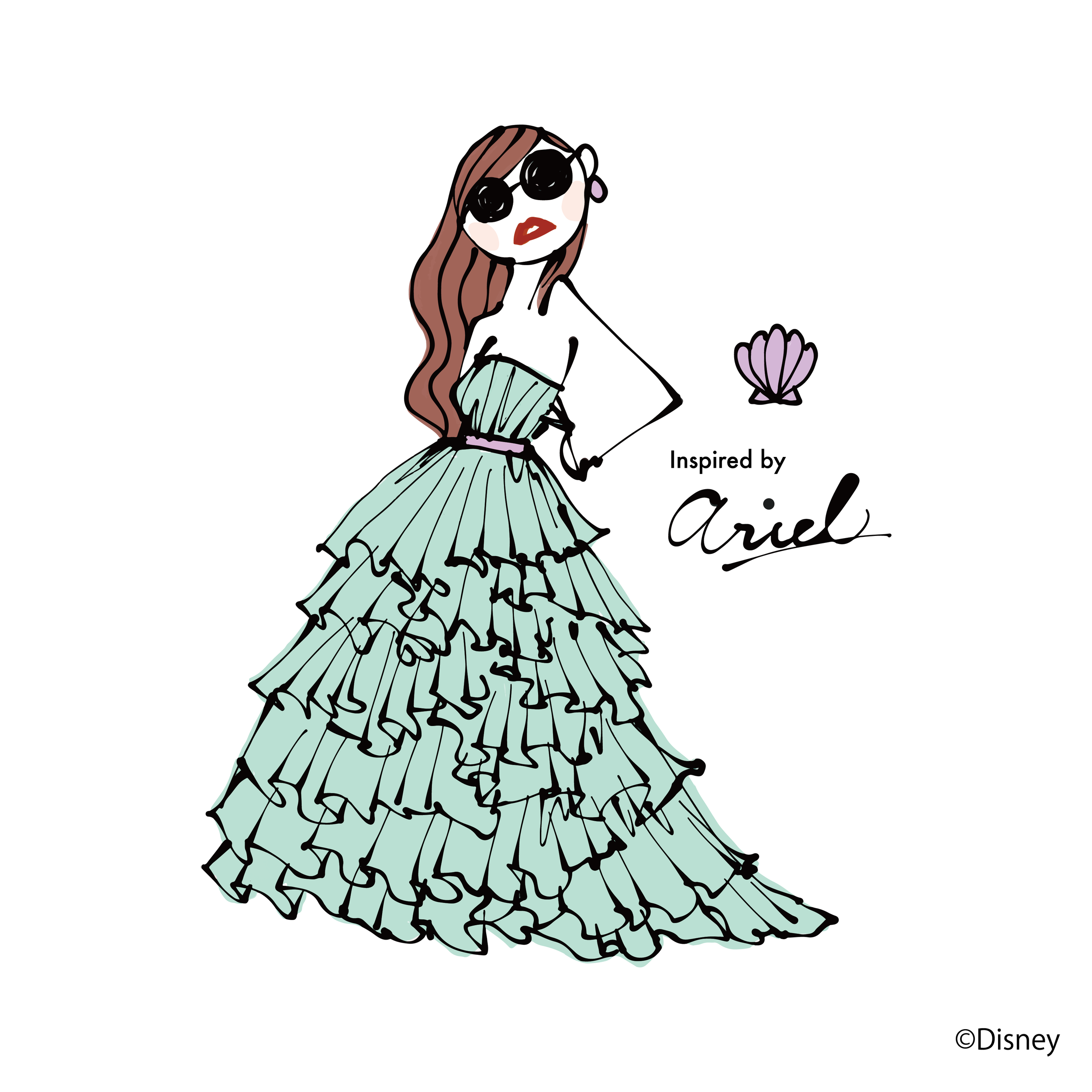 Disney WEDDING DRESS COLLECTION Designed by Daichi Miura00005.png