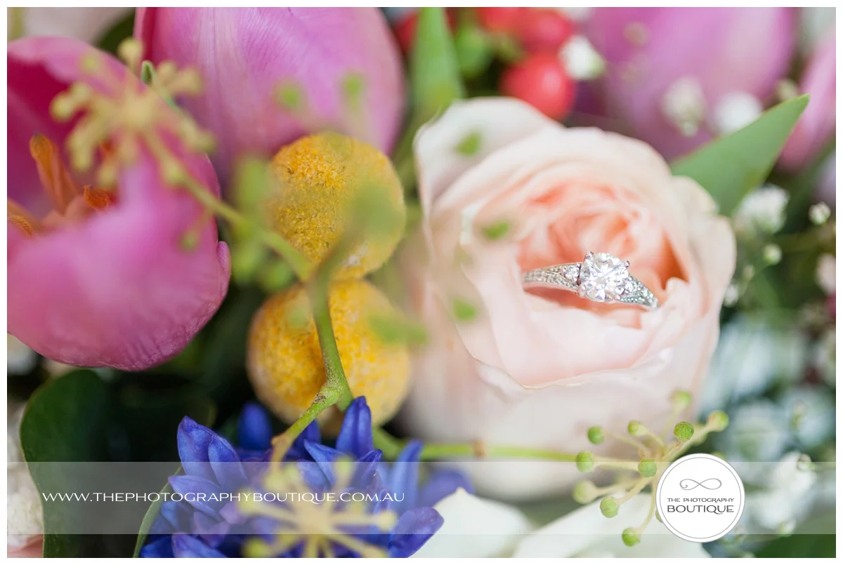 colourful wedding flowers