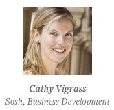 • Cathy waited in line for the opening of Apple in London, and her photo was in the papers. So when she sent her thank you card after interviewing at Apple, she included the image!