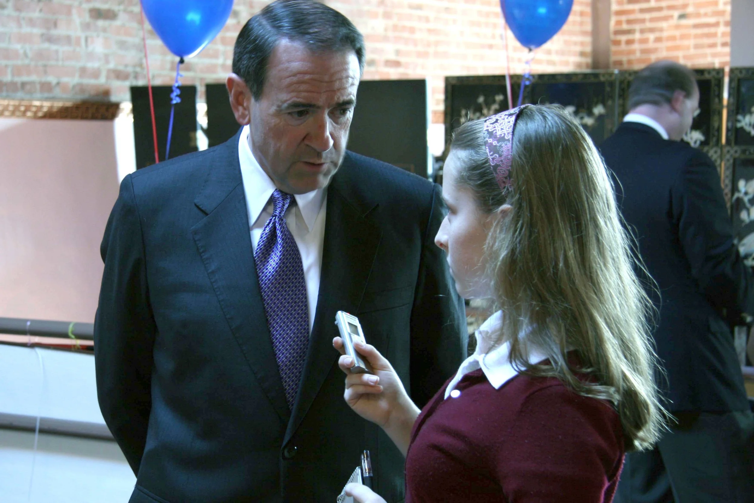 Interviewing Former Arkansas Governor Mike Huckabee