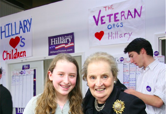 Meeting Former Secretary of State Madeleine Albright