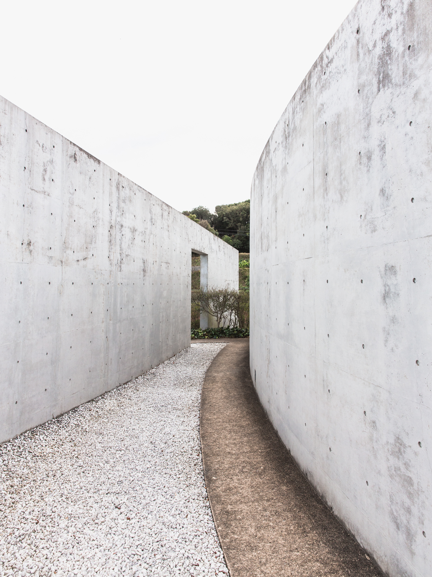 WATER TEMPLE Photographed for Home Magazine Tadao Ando Awaji Island, Japan