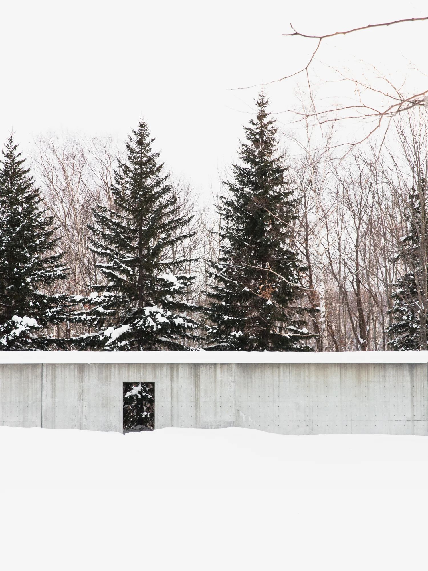 CHAPEL ON THE WATER Photographed for Home Magazine Tadao Ando Haokkaido, Japan