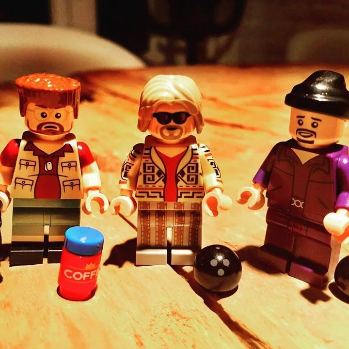 Careful man there are legos here.