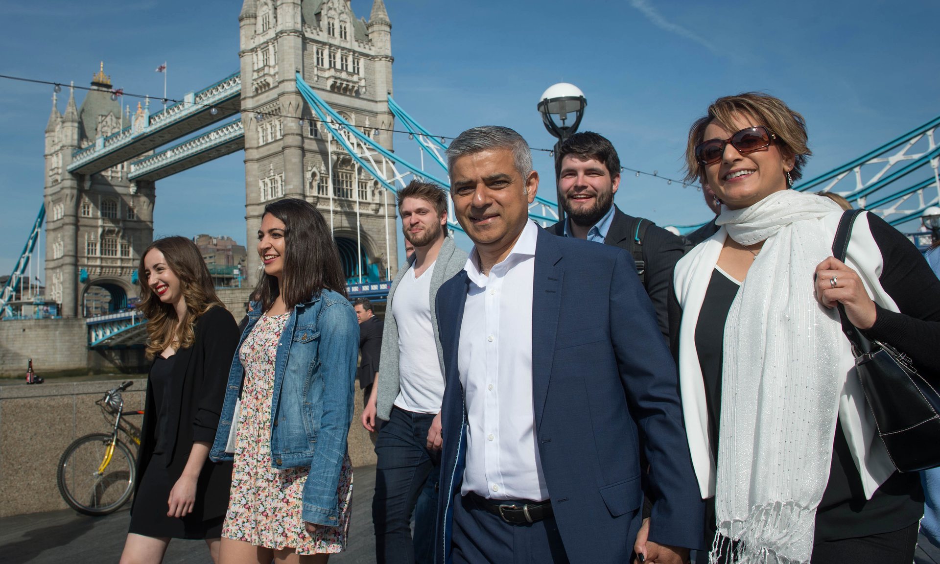 Sadiq Khan, Photo by The Guardian 
