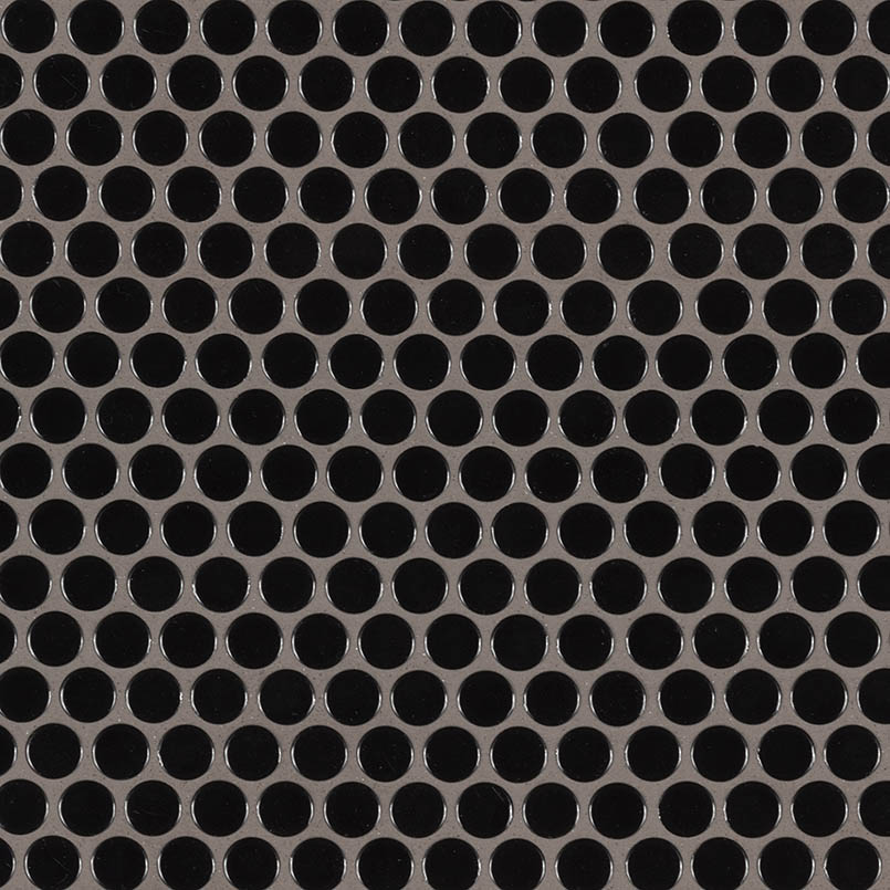 Black Glossy Penny Round Mosaic 75, Penny Round Mosaic Tile Black Matte