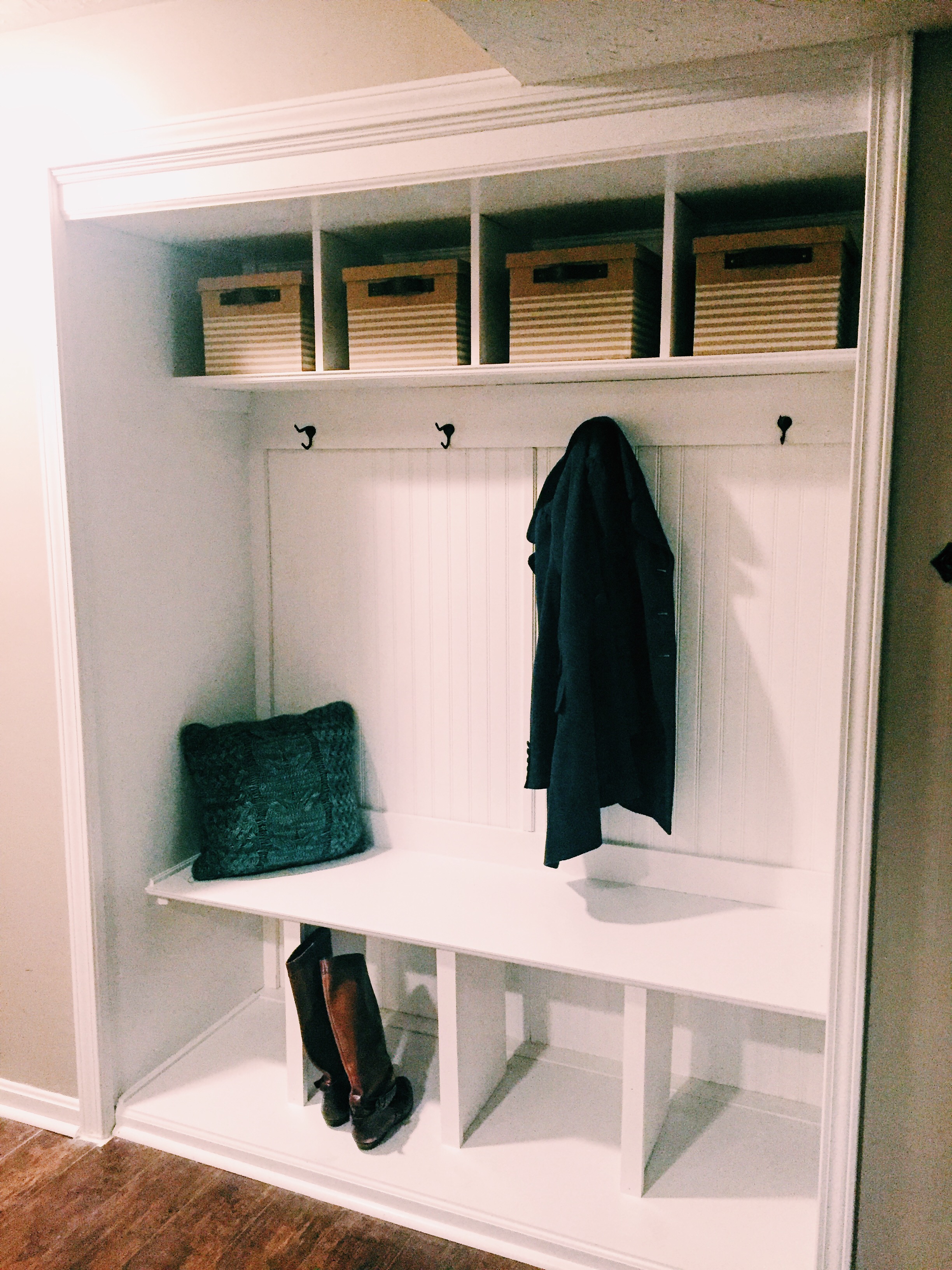 Mudroom closet 2024