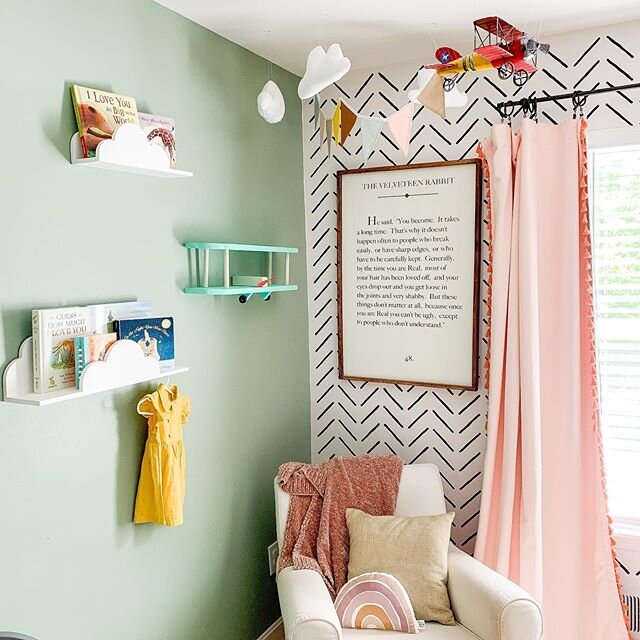 Baby Girl Rayome&rsquo;s room is officially complete! I was completely shocked when I found out we were having a girl (name tbd, commitment issues). So I wasn&rsquo;t prepared to have to do anything to the nursery. For my own sake, I decided to keep 
