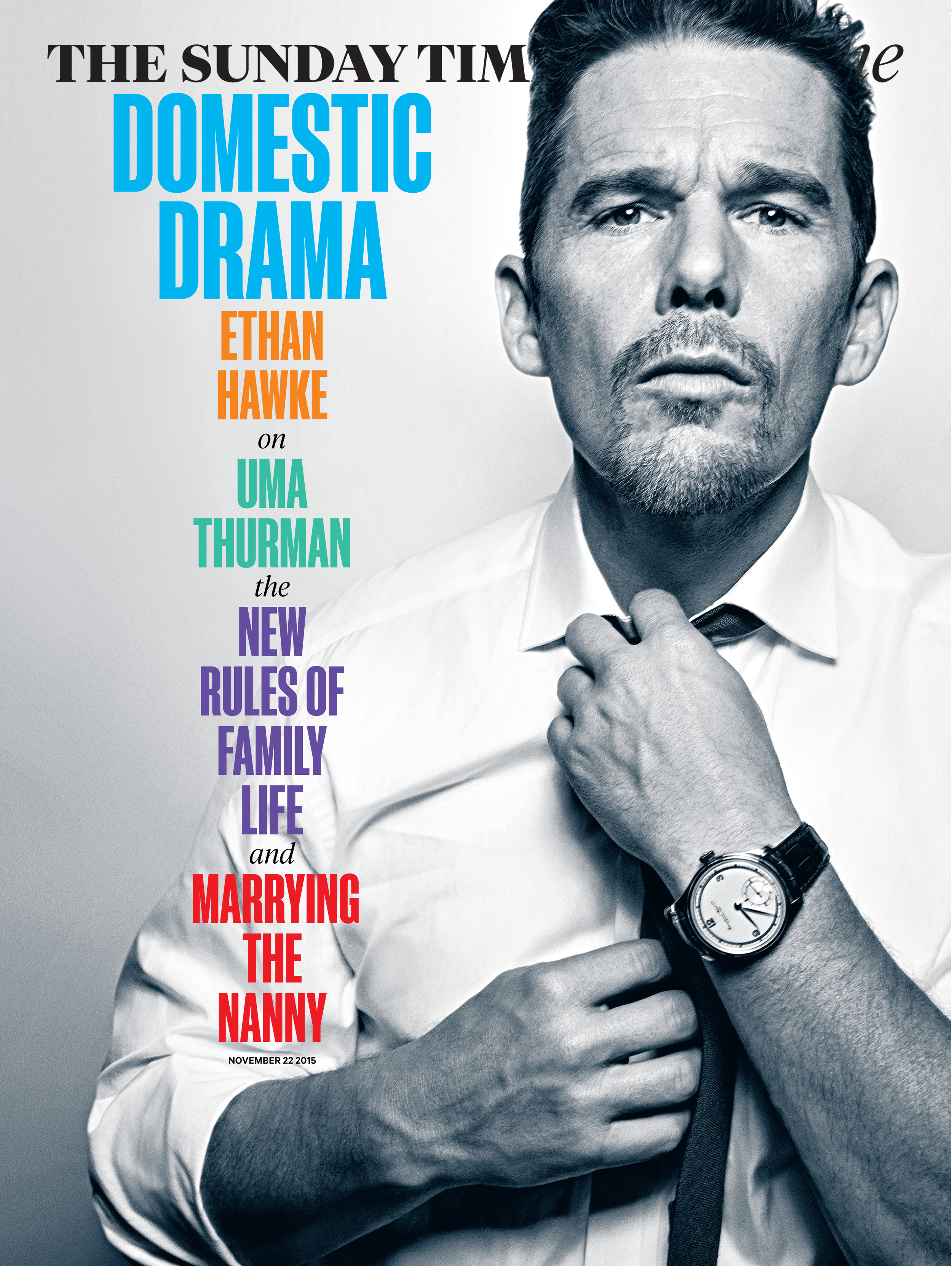Sunday Times - Ethan Hawke - ph: Ben Baker