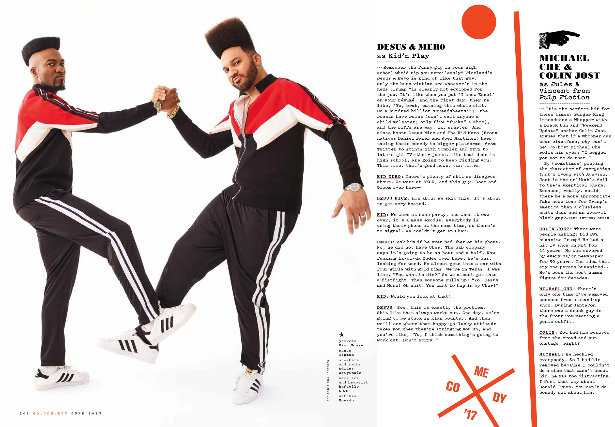 GQ - Desus + Mero - PH: Peggy Sirota