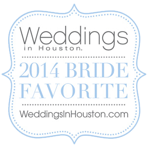 Weddings in Houston - Bride Favorite - Award
