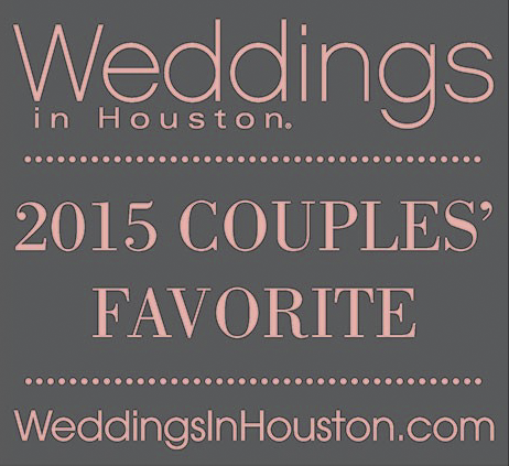 Weddings In Houston - Couples Favorite - Award