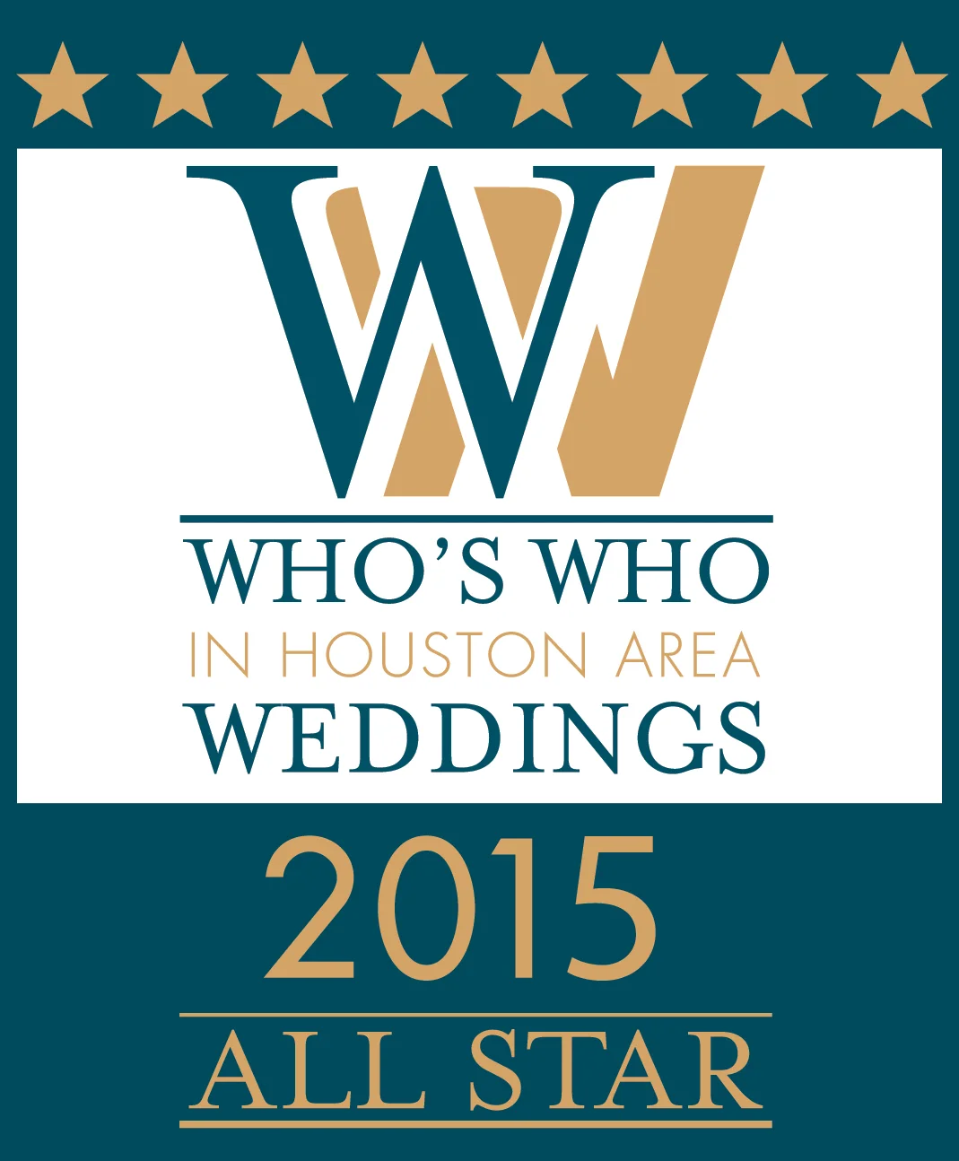 Bridal Extravaganza - Who's Who in Houston Weddings - All Star - Award