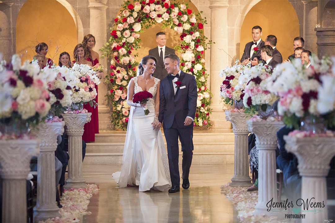 A live Wedding Event in progress at one of the most popular wedding venues in Houston.