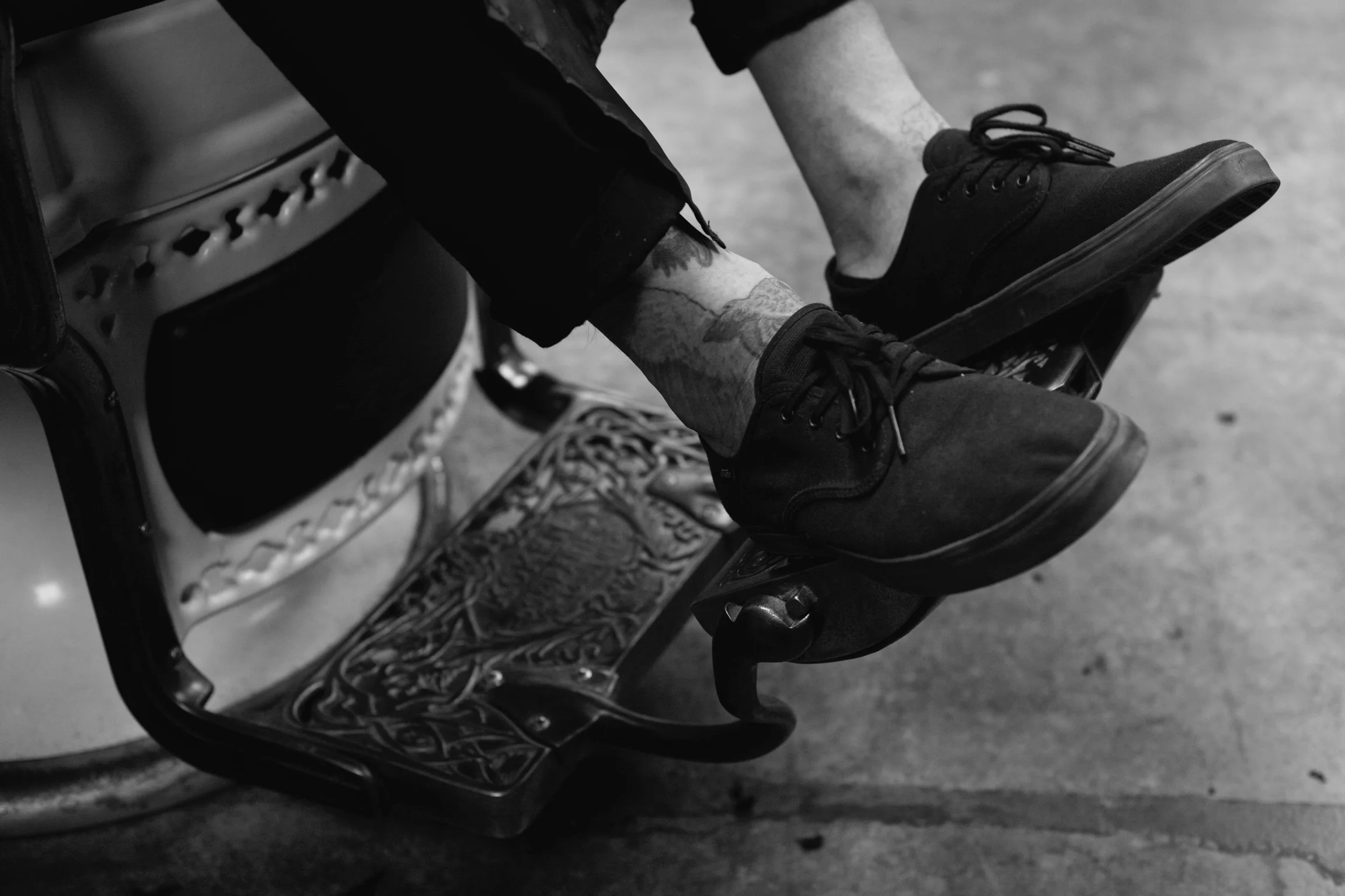 The Lodge Barber Shop / I, of Helix Merch Shoot