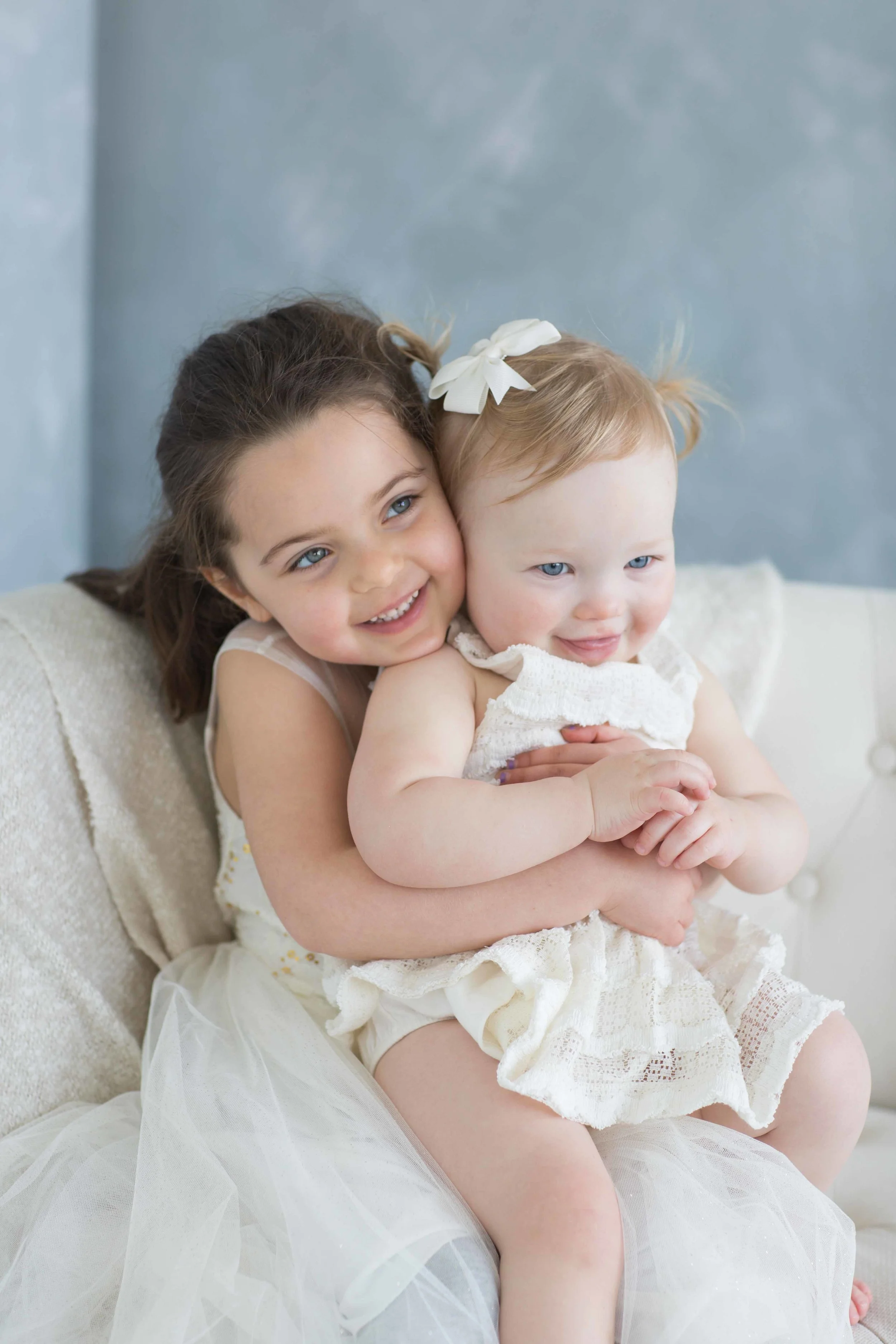Stella (my daughter) just HAD to hold baby Brooklyn! She thinks she is her babysitter:)