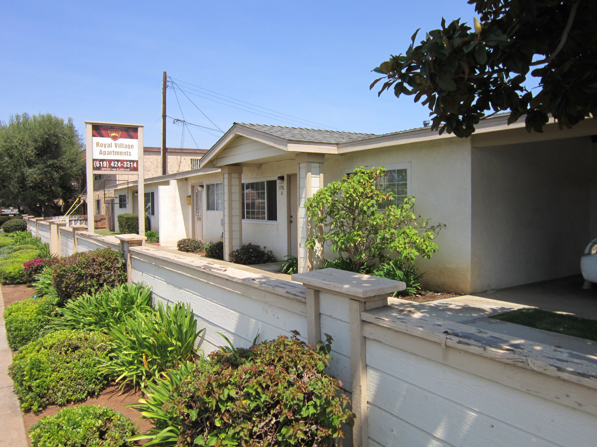 Sold - Royal Village Apartments - Imperial Beach, Ca.