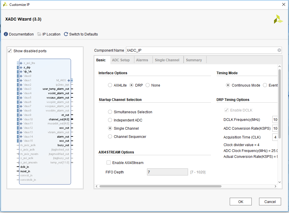 Reading and Reconfigure the XADC — MicroNova