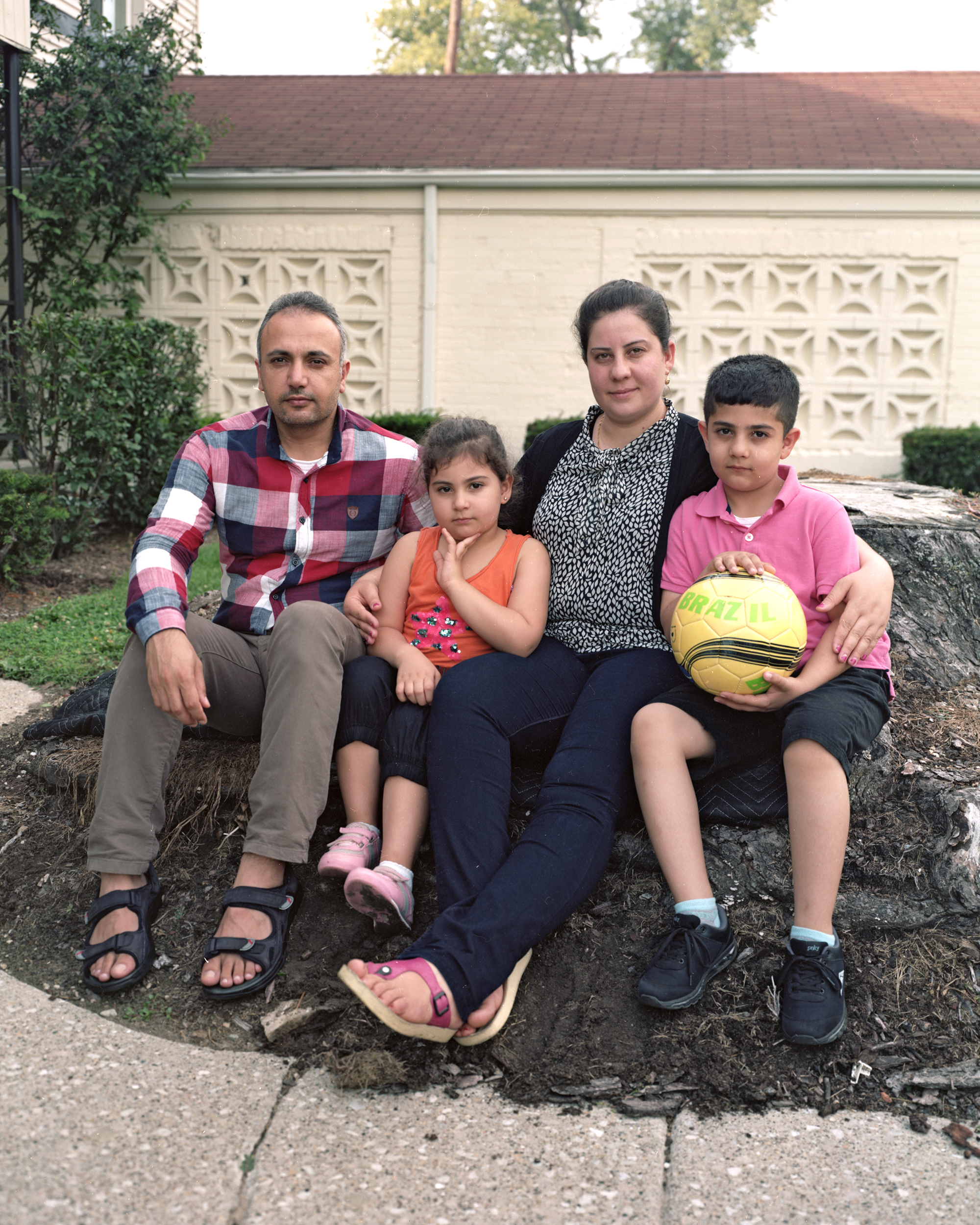 Newly Arrived Family from Syria in Toledo, Ohio (2016)