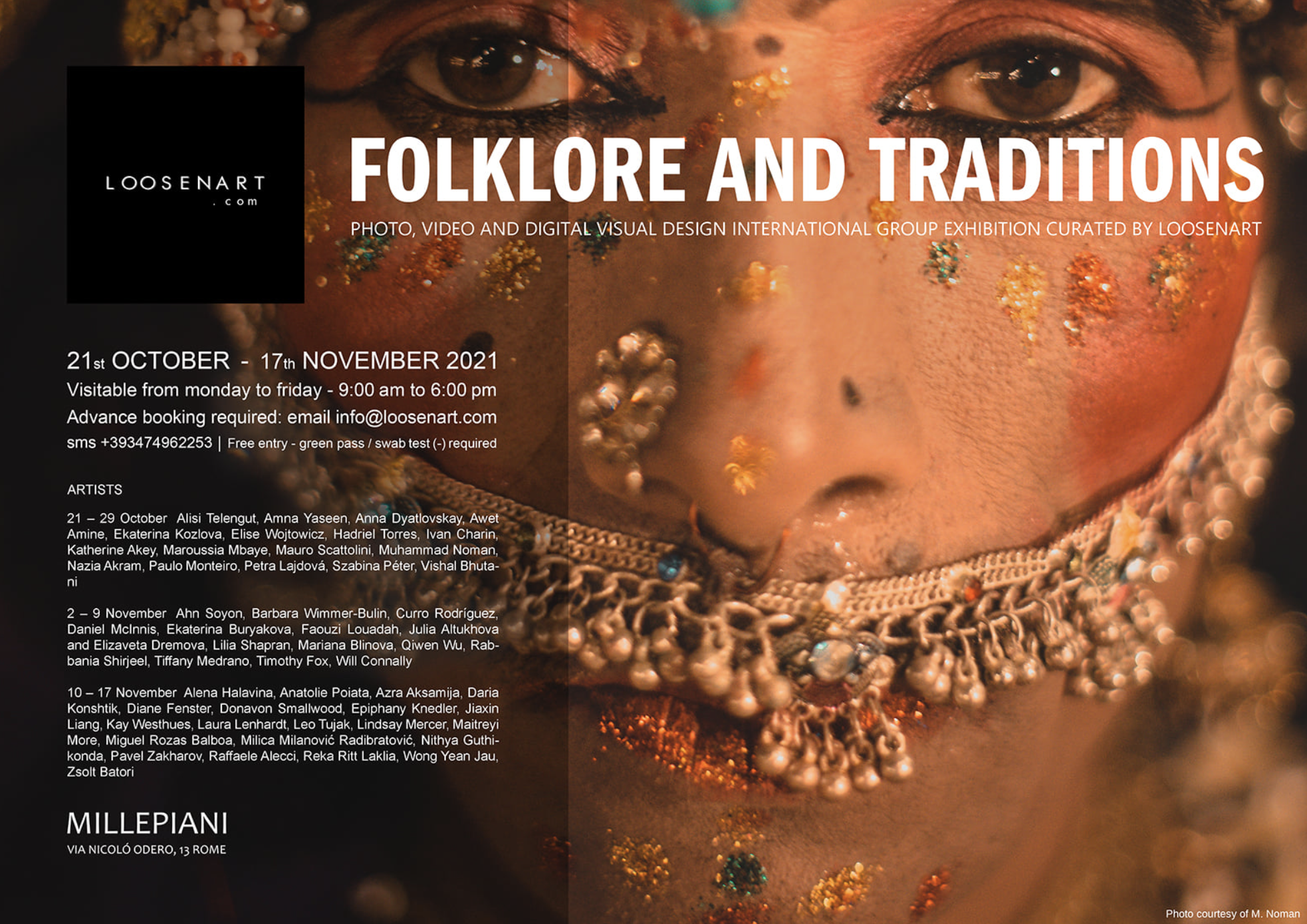 Folklore and Traditions, Gallery Millepiani, Rome (November 2021)