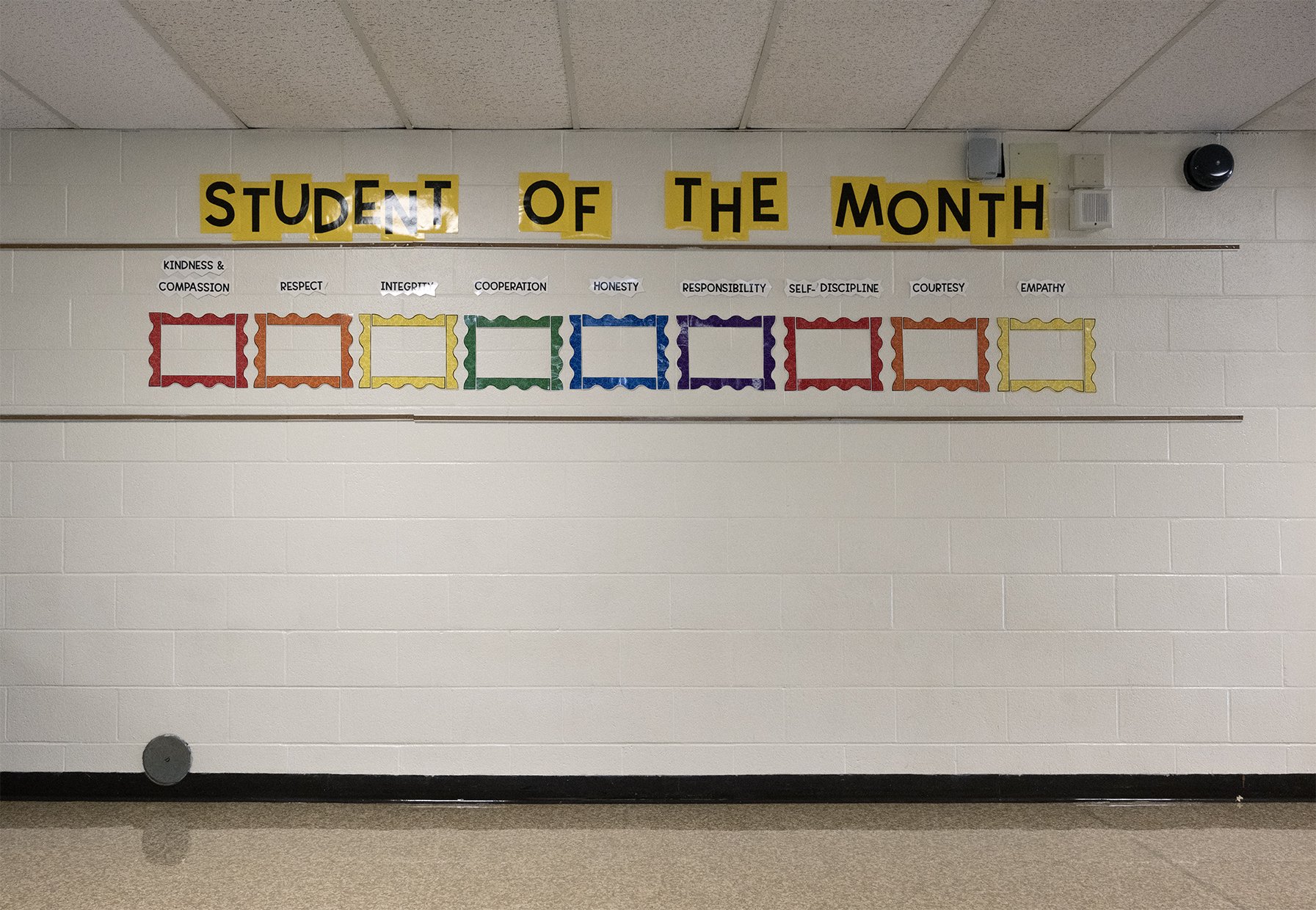 Student of the Month, Woodland Elementary School, Perrysburg, Ohio