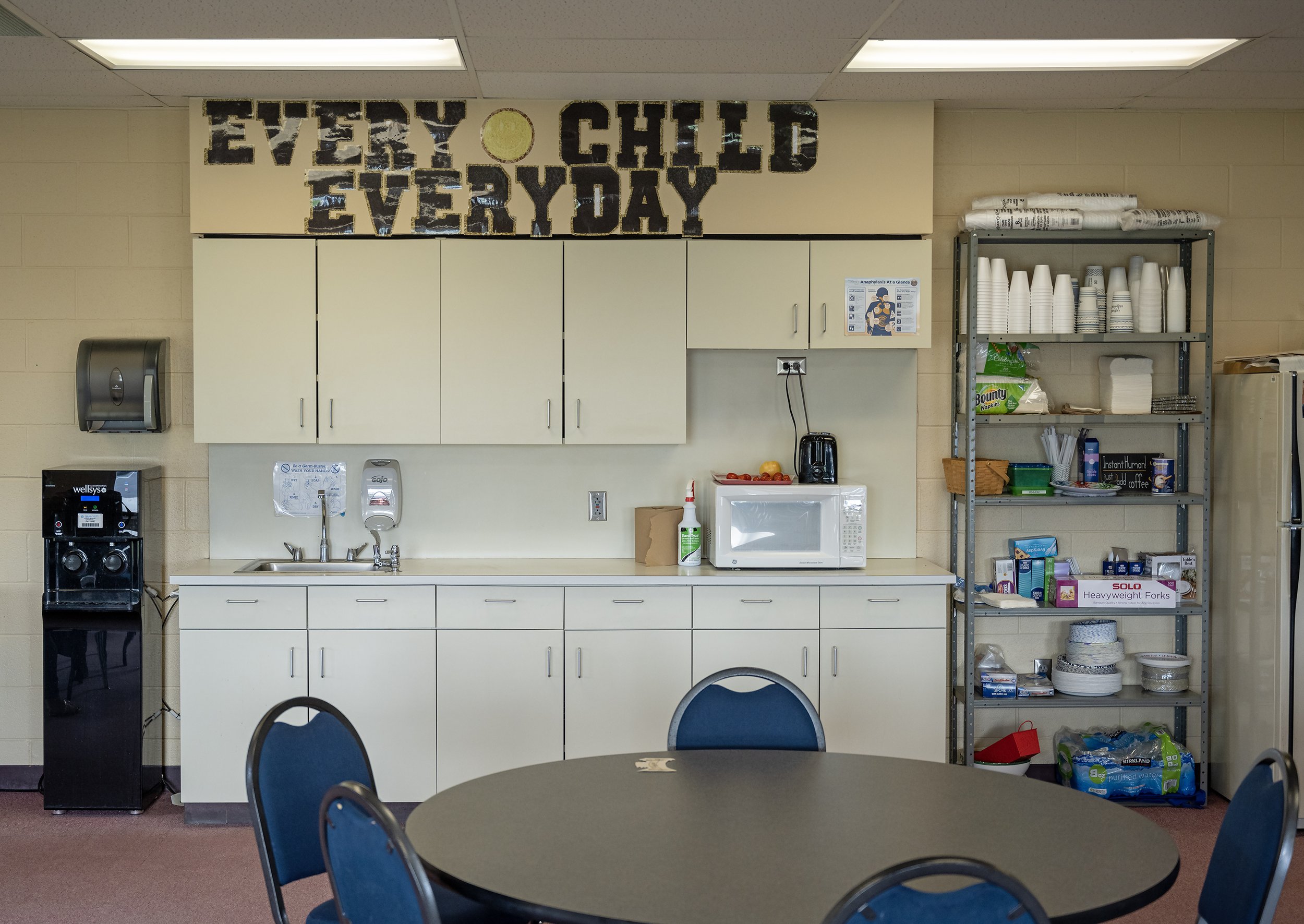 Teachers' Lounge, Fort Meigs Elementary