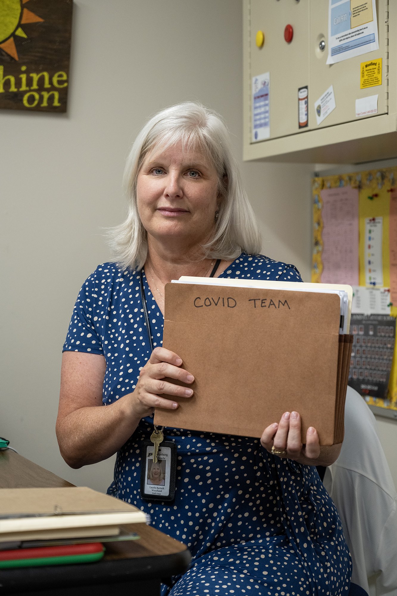 Laurie Barteck, School Nurse, Woodland Elementary, Perrysburg, Ohio