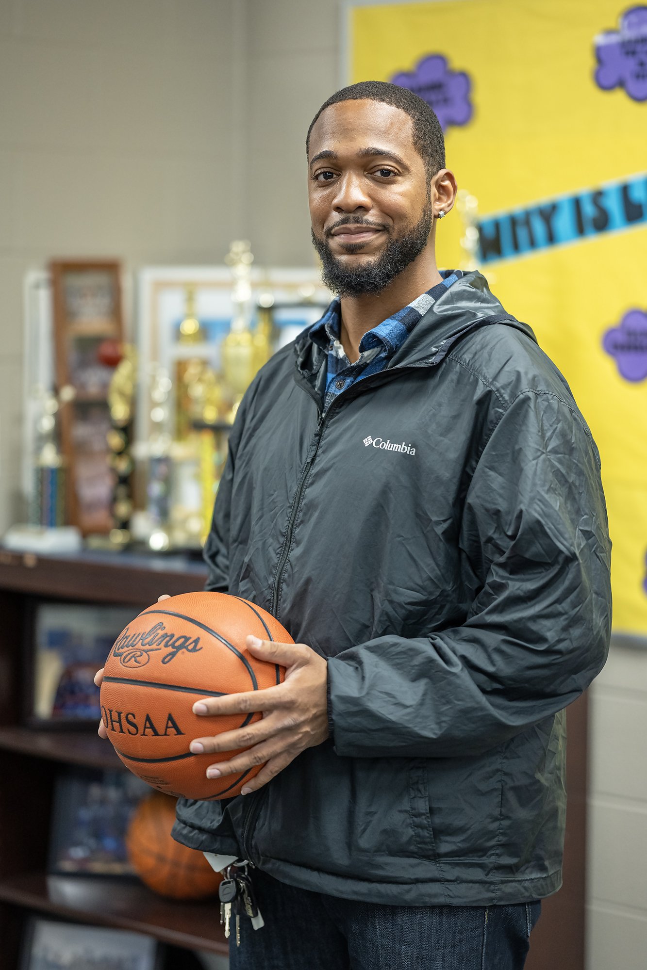 Jeremy Atkins, Paraprofessional and Basketball Coach, Martin Luther King Jr. Academy, Toledo, Ohio