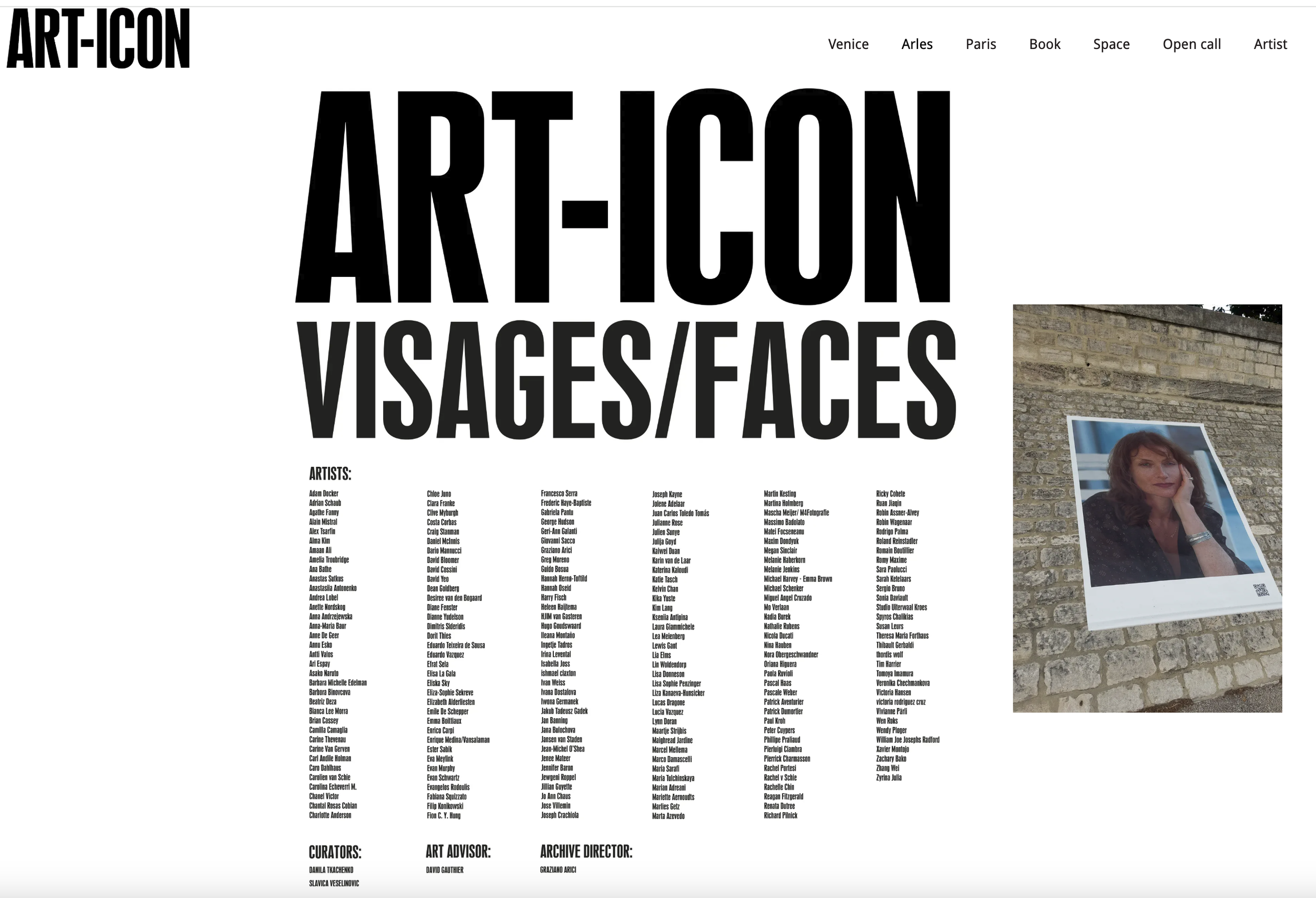 Faces/Visages – Arles, France, Summer 2025